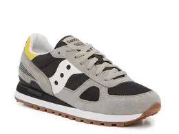 Saucony: Чёрные кроссовки 