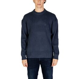 Calvin Klein Jeans: Синий свитер 