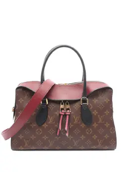 Louis Vuitton Pre-Owned: Коричневая сумка-шоппер 