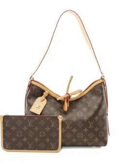 Louis Vuitton Pre-Owned: Коричневая сумка 