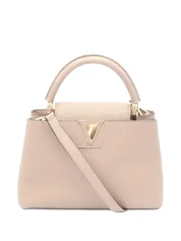 Louis Vuitton Pre-Owned: Бежевая сумка-шоппер 