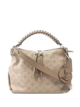 Louis Vuitton Pre-Owned: Бежевая сумка-шоппер 