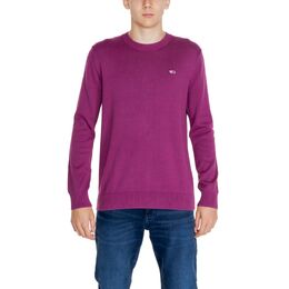 Tommy Jeans: Фиолетовый свитер 