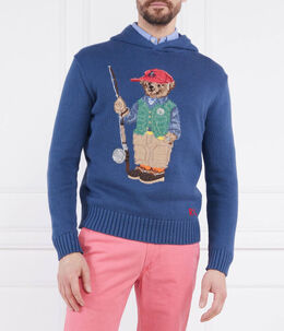 Polo Ralph Lauren: Синий свитер 
