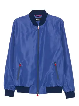 Kiton: Голубая куртка 