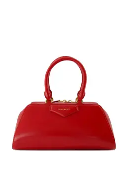 Givenchy: Красная сумка-шоппер  Antigona