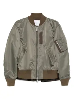 sacai: Зелёная куртка 