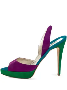 Brian Atwood: Зелёные сандалии 