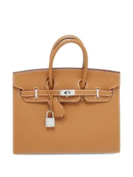 Hermès Pre-Owned: Коричневая сумка-шоппер 