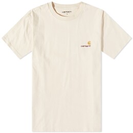 Carhartt WIP: Белая футболка  American