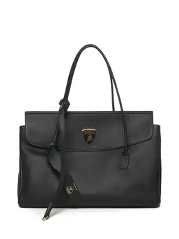 Balenciaga: Чёрная сумка 