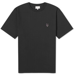 Maison Kitsuné: Чёрная футболка 