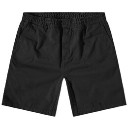 Carhartt WIP: Чёрные шорты 