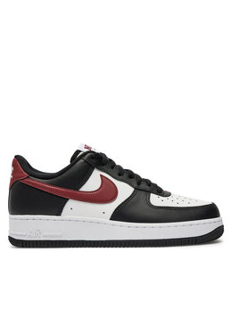 Nike: Чёрные кроссовки  Air Force 1