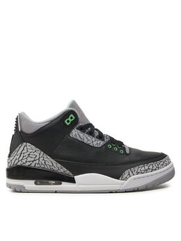 Nike: Чёрные кроссовки  Air Jordan