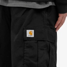 Carhartt WIP: Чёрные шорты 