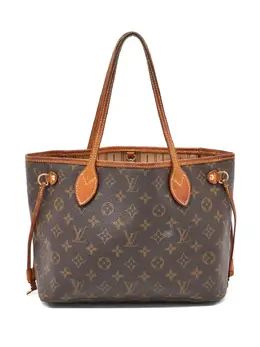 Louis Vuitton Pre-Owned: Коричневая сумка-шоппер 