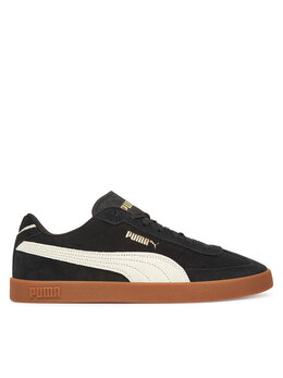 PUMA: Чёрные кроссовки  Suede