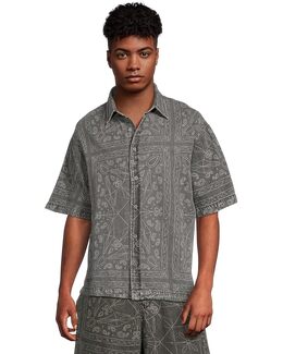 Armani Exchange: Рубашка с коротким рукавом 