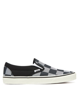 Vans: Чёрные кроссовки  Classic Slip On