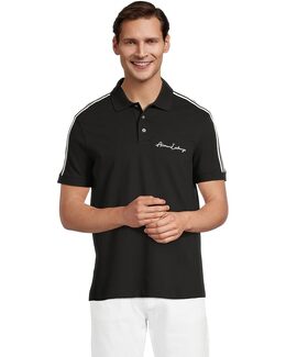 Armani Exchange: Чёрная рубашка 