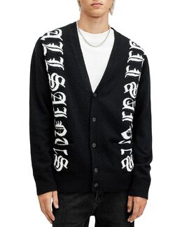 Allsaints: Чёрный свитер 