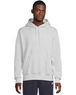 Nike: Белая толстовка  Club
