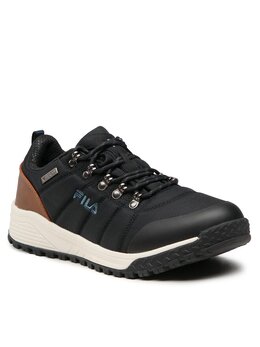 Fila: Чёрные кроссовки 