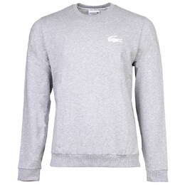 Lacoste: Серая толстовка 