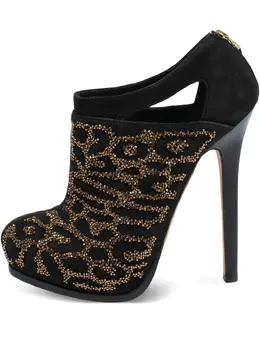 Fendi Pre-Owned: Чёрные ботинки 