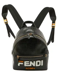 Fendi Pre-Owned: Чёрный рюкзак 