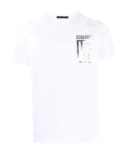 Dsquared2: Белая футболка 