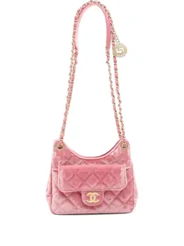 CHANEL Pre-Owned: Розовая сумка 