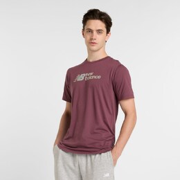 New Balance: Рубашка с принтом 