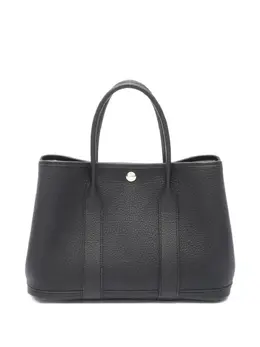 Hermès Pre-Owned: Чёрная сумка-шоппер 