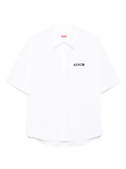 Kenzo: Рубашка с коротким рукавом 