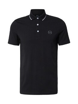 Armani Exchange: Чёрная рубашка 