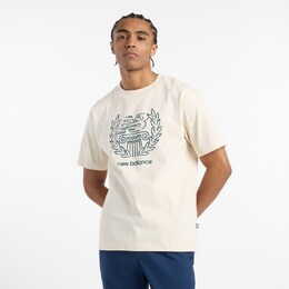 New Balance: Бежевая рубашка 