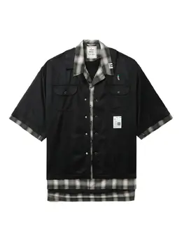Maison MIHARA YASUHIRO: Чёрная рубашка 
