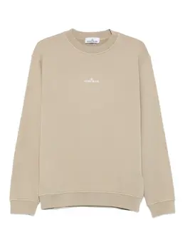 Stone Island: Свитшот с принтом 