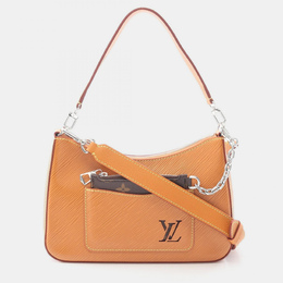 Louis Vuitton: Коричневая сумка  Épi