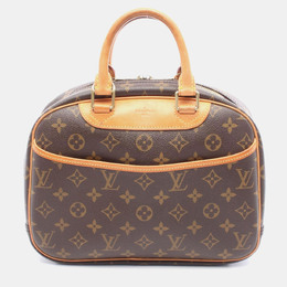 Louis Vuitton: Коричневая сумка на руку 