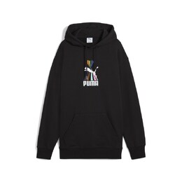 PUMA: Чёрная толстовка 