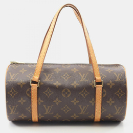 Louis Vuitton: Коричневая сумка  Papillon
