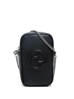 Gucci Pre-Owned: Чёрная сумка через плечо 