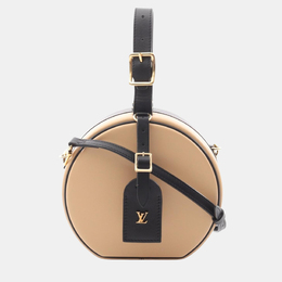 Louis Vuitton: Бежевая сумка 
