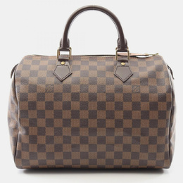 Louis Vuitton: Коричневая сумка  Speedy 30