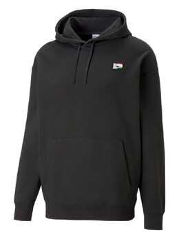 PUMA: Чёрная толстовка 