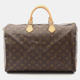 Louis Vuitton: Коричневая сумка  Speedy