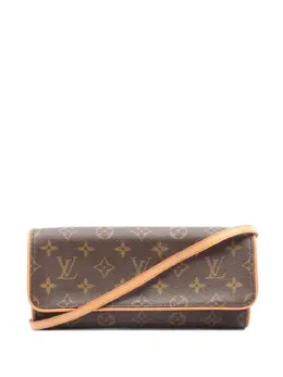 Louis Vuitton Pre-Owned: Коричневая сумка 